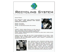 Tablet Screenshot of filtry.recycling-system.pl